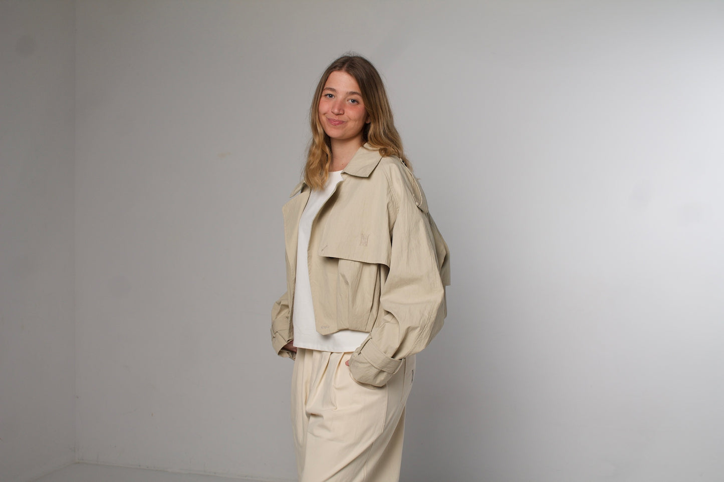 Gabardina Corta