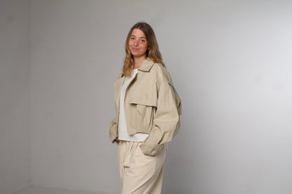 Gabardina Corta